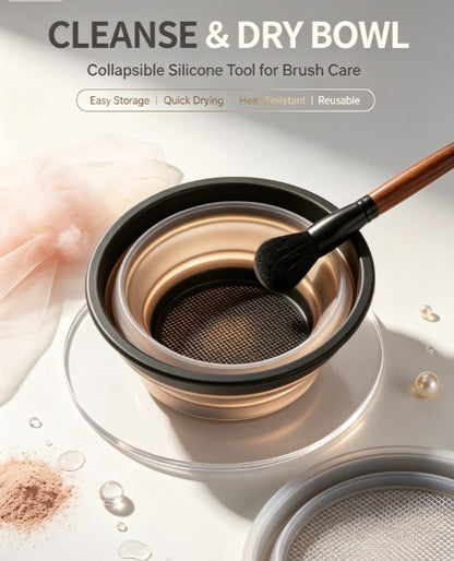43 Piece All-In-One Beauty Tool Kit – Premium Makeup Brushes, Sponges and Puffs with Portable Storage Case
