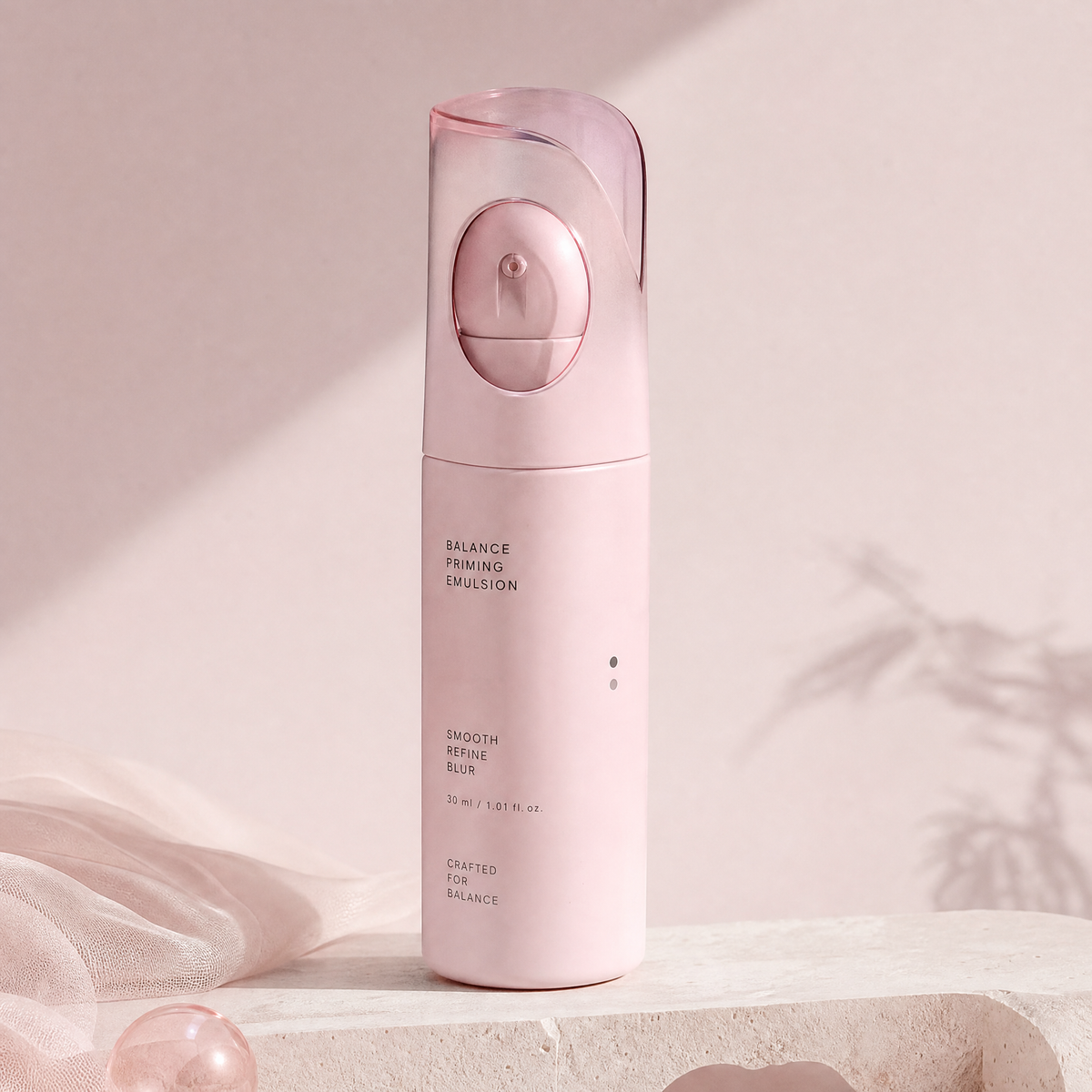 Balance Priming Emulsion with Pore-Refining Finish – Lightweight Milky Hydrating Base for Makeup Prep