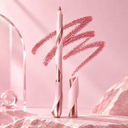 2-in-1 Shimmer Eye & Lip Pencil with Magnetic Cap – Creamy Long-Lasting Waterproof Glitter Multi-Use Crayon